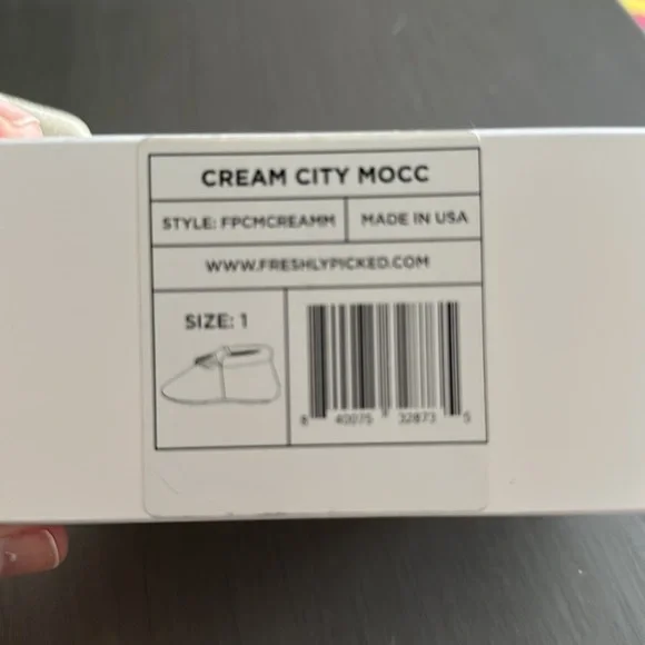 Cream City Mocc Freshly Picked Size 1 - Picture 5 of 8
